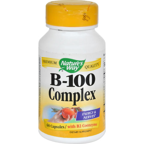 Nature's Way Vitamin B-100 Complex - 60 Capsules