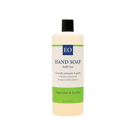 Eo Products Liquid Hand Soap Peppermint And Tea Tree - 32 Fl Oz