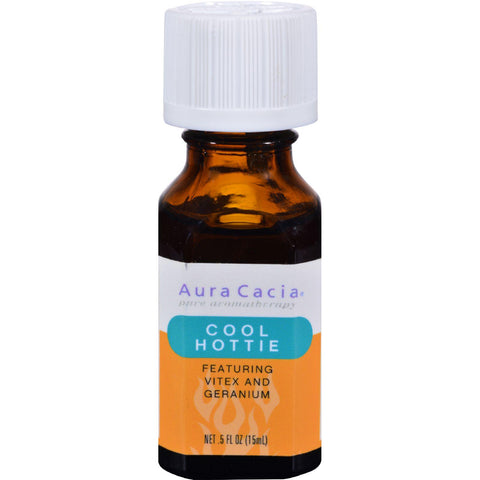 Aura Cacia Essential Solutions Oil Cool Hootie - 0.5 Fl Oz