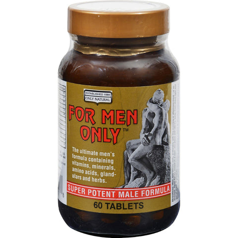 Only Natural For Men Only Formula - 60 Tablets