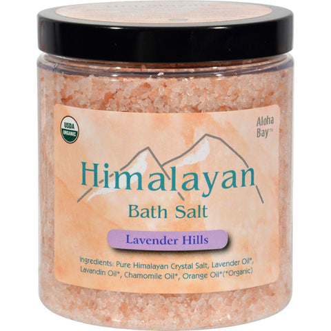 Himalayan Bath Salt Lavender Hills - 24 Oz