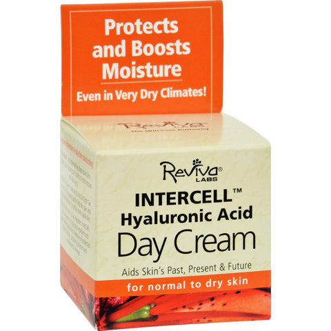 Reviva Labs Intercell Day Cream With Hyaluronic Acid - 1.5 Oz