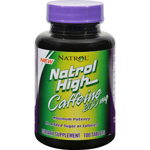 Natrol High Caffeine - 200 Mg - 100 Tablets