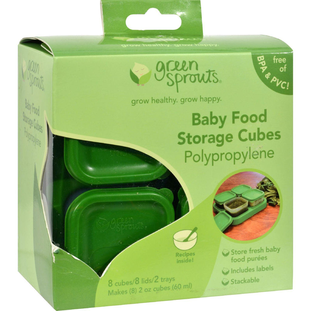 Green Sprouts Food Storage Cubes - 8 Pack