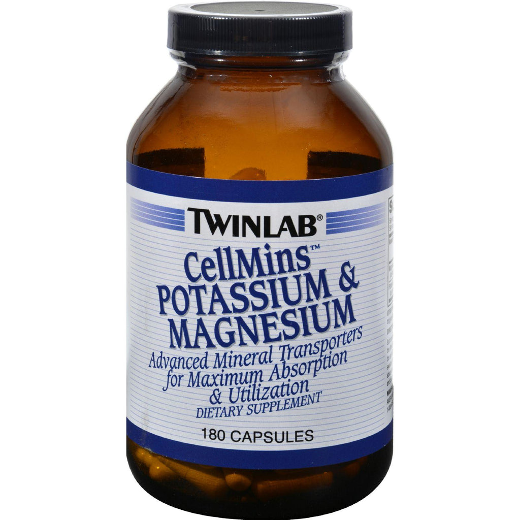 Twinlab Cellmins Potassium And Magnesium - 180 Capsules
