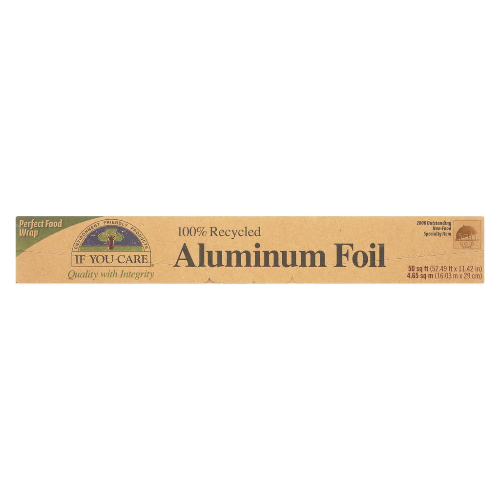 If You Care Aluminum Foil - Recycled - Case Of 12 - 50 Sq. Ft.