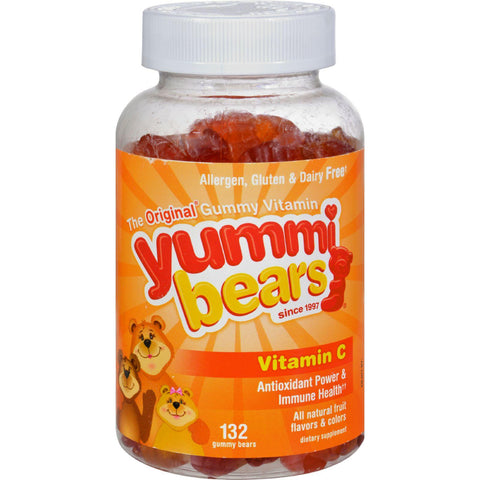 Hero Nutritionals Yummi Bears Vitamin C - 132 Gummy Bears