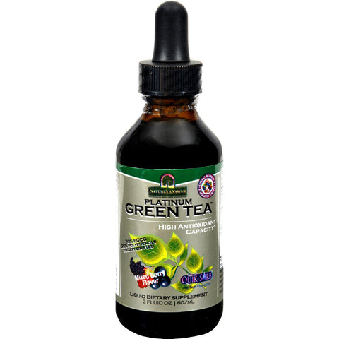 Nature's Answer Platinum Green Tea - Mixed Berry - 2 Oz
