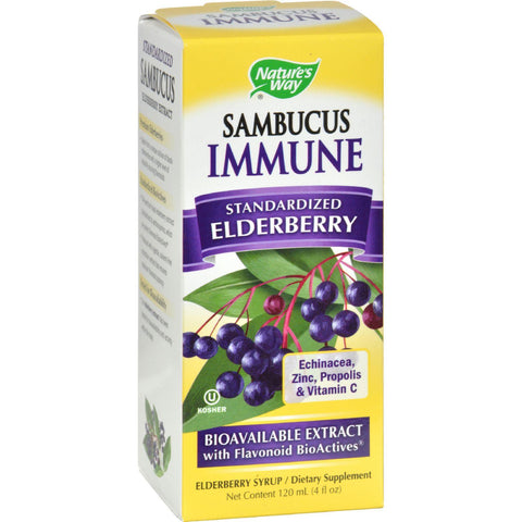 Nature's Way Sambucus Immune Syrup - 4 Fl Oz