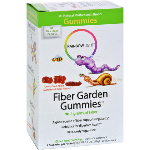 Rainbow Light Fiber Garden Gummies - 30 Packets