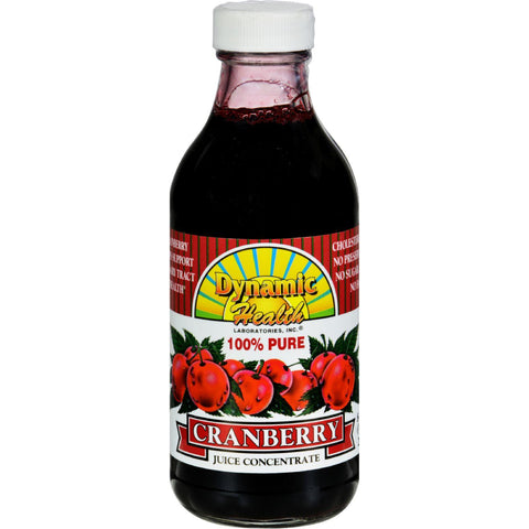 Dynamic Health Pure Cranberry Juice Concentrate - 8 Fl Oz