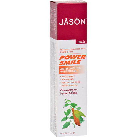 Jason Powersmile Toothpaste Cinnamon Mint - 6 Oz