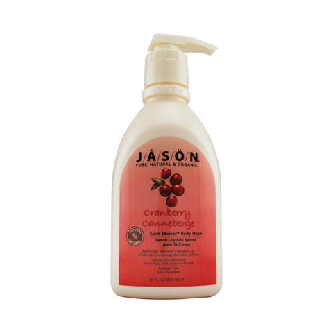 Jason Satin Shower Body Wash Cranberry - 30 Fl Oz