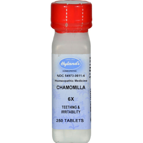 Hylands Homeopathic Chamomilla 6x - 250 Tablets