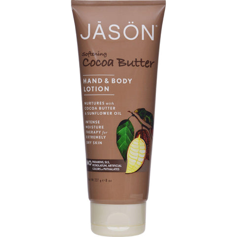 Jason Hand And Body Lotion Cocoa Butter - 8 Fl Oz