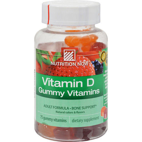 Nutrition Now Vitamin D Gummy Vitamins - 75 Gummies