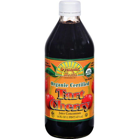 Dynamic Health Organic Certified Tart Cherry Juice Concentrate Tart Cherry - 16 Fl Oz