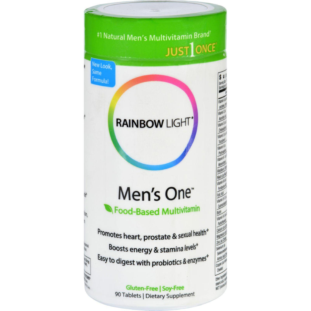 Rainbow Light Men's One Energy Multivitamin - 90 Tablets