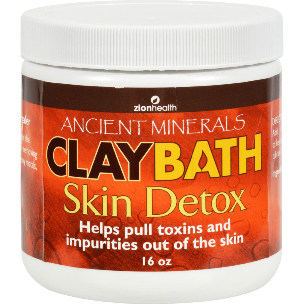 Zion Health Claybath Skin Detox - 16 Oz
