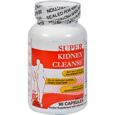 Health Plus Super Kidney Cleanse - 90 Capsules
