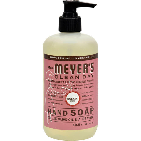 Mrs. Meyer's Liquid Hand Soap - Rosemary - Case Of 6 - 12.5 Oz