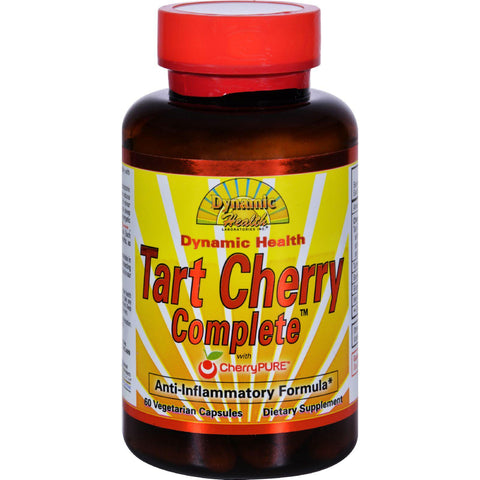 Dynamic Health Tart Cherry Complete With Cherrypure - 60 Vegetable Capsules