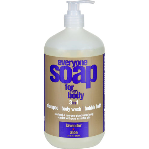 Eo Products Everyone Liquid Soap Lavender And Aloe - 32 Fl Oz