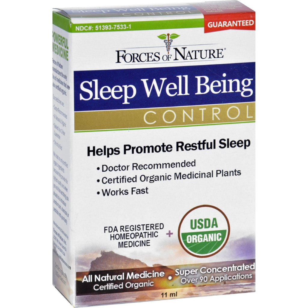 Forces Of Nature Organic Sleep Well Being - 11 Ml