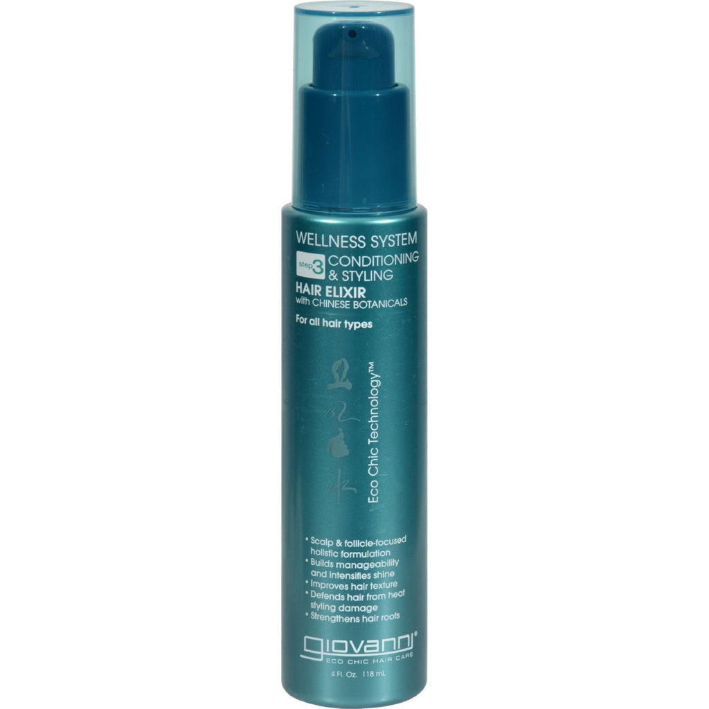 Giovanni Hair Care Products Leave In Conditioner Wellness System - 4 Oz