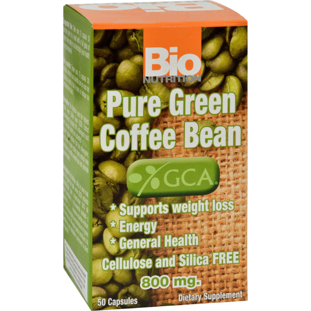 Bio Nutrition Pure Green Coffee Bean - 50 Gelcaps