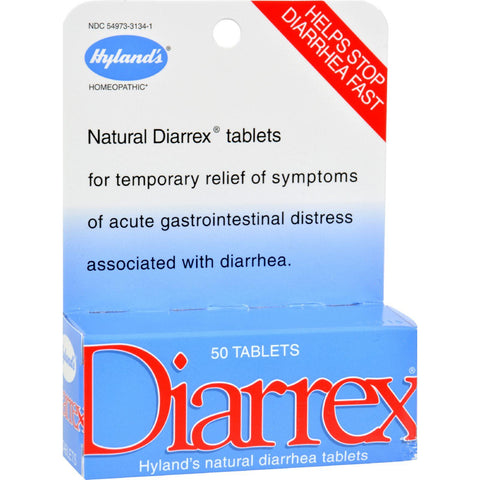 Hylands Homeopathic Diarrex Tablets - 50 Tablets