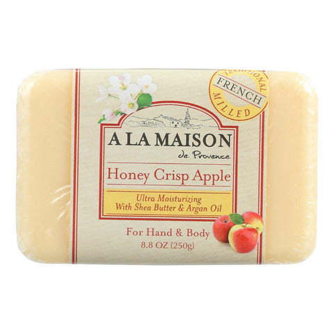 A La Maison Bar Soap - Honey Crisp Apple - 8.8 Oz