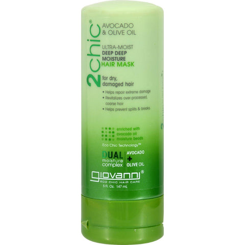 Giovanni Hair Care Products Hair Mask - 2chic Avocado And Olive Oil - 5 Oz