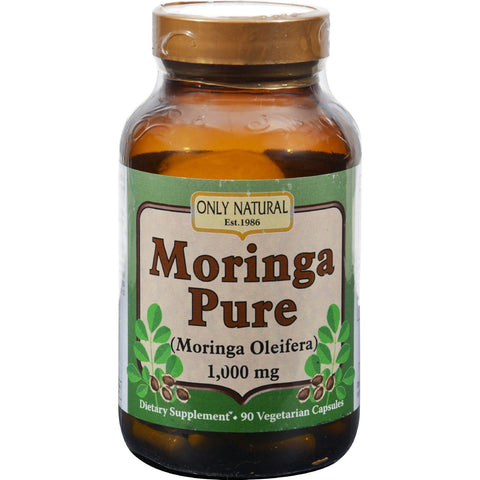 Only Natural Moringa Pure - 90 Caps