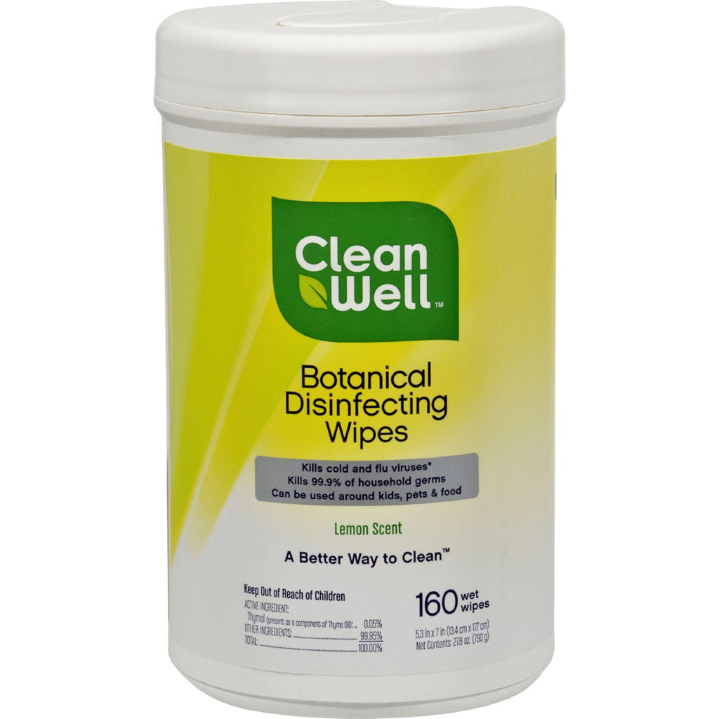 Cleanwell Disinfecting Wipes - 180 Count