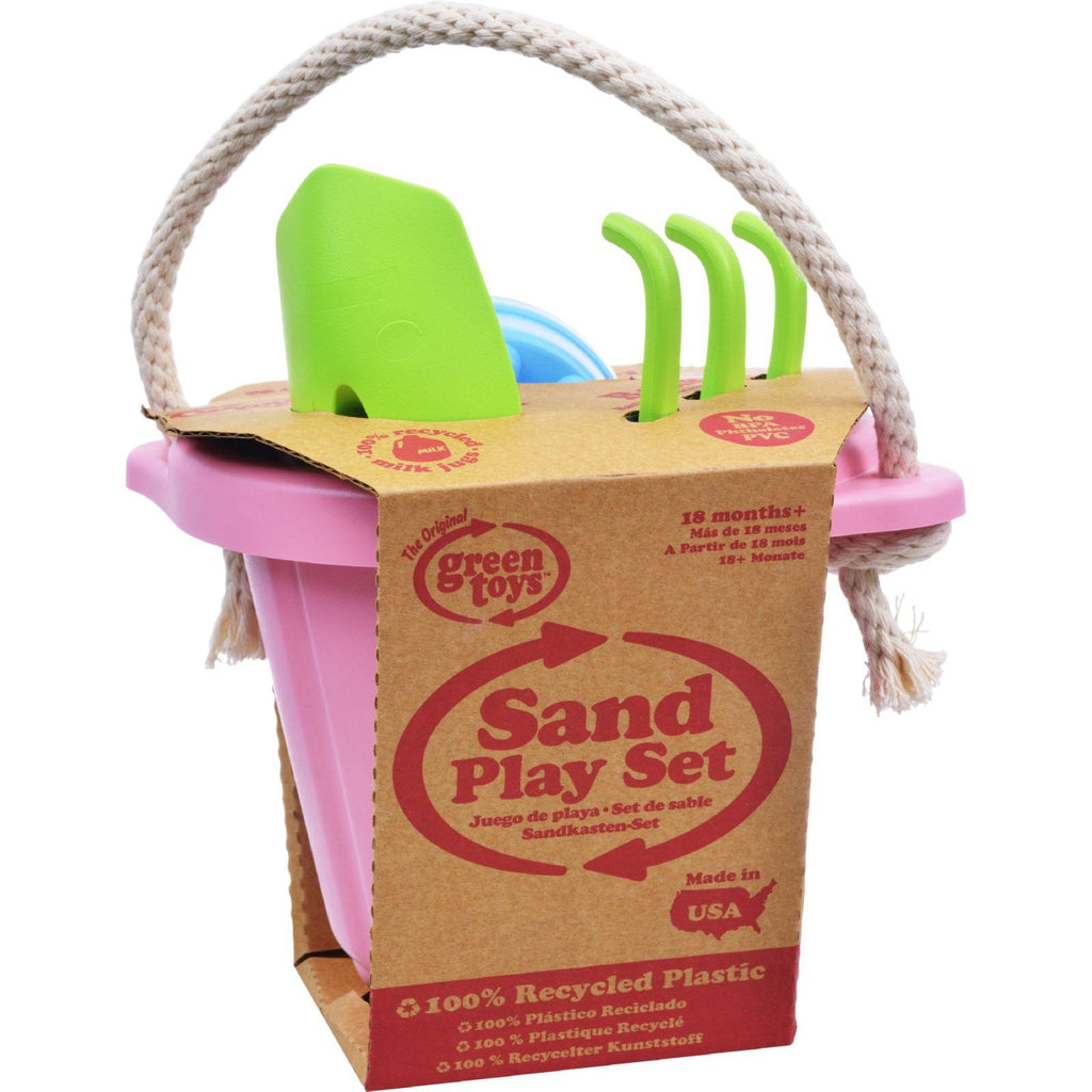 Green Toys Sand Play Set - Pink