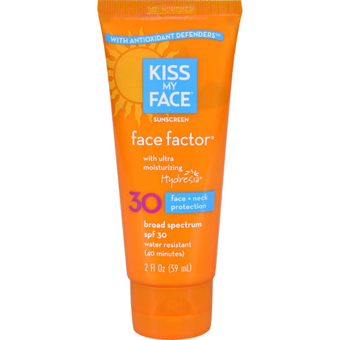 Kiss My Face Face Factor - Spf 30 - 2 Fl Oz