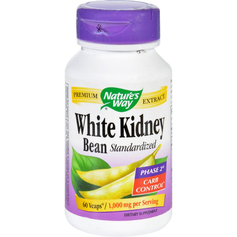 Natures Way White Kidney Bean - 60 Vegetarian Capsules