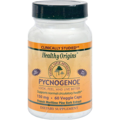 Healthy Origins Pycnogenol - 150 Mg - 60 Vegetarian Capsules