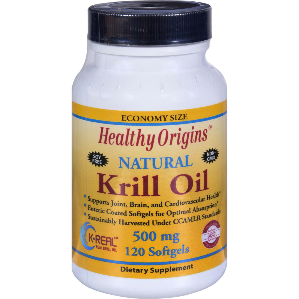 Healthy Origins Krill Oil - 500 Mg - 120 Softgels