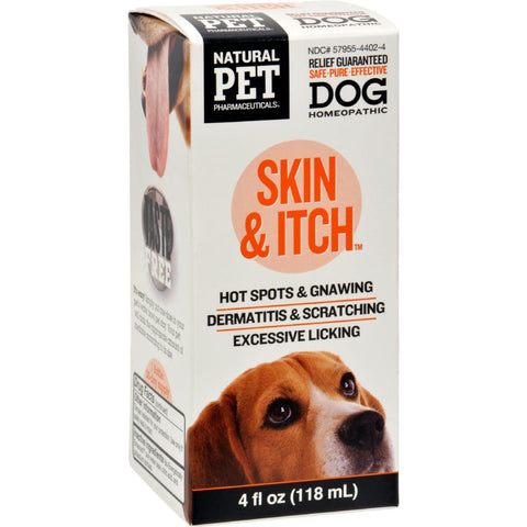 King Bio Homeopathic Natural Pet Dog - Skin And Itch - 4 Oz