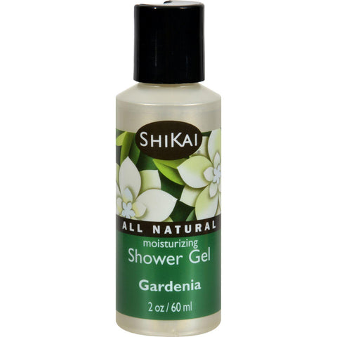 Shikai Products Shower Gel - Gardenia Trial Size - 2 Oz - Case Of 12