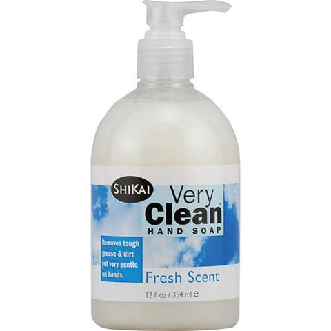 Shikai Products Hand Soap - Very Clean Fresh Scent - 12 Oz