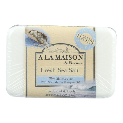 A La Maison Bar Soap - Fresh Sea Salt - 8.8 Oz