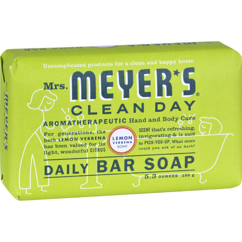 Mrs. Meyer's Bar Soap - Lemon Verbena - 5.3 Oz