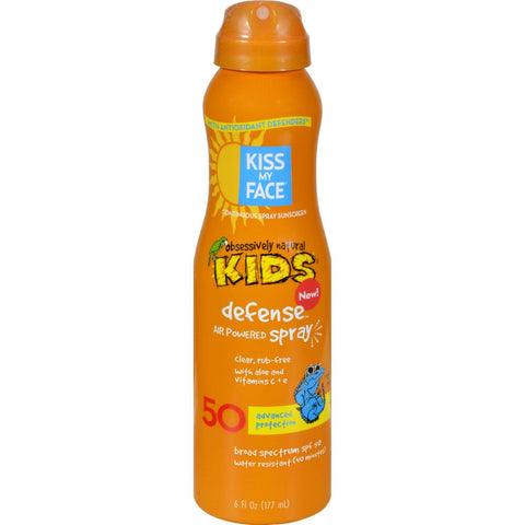 Kiss My Face Kids Defense Spray - Any Angle Air Power Spf 50 - 6 Oz