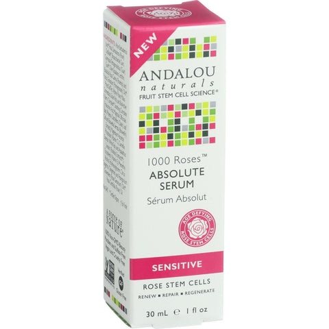 Andalou Naturals Absolute Serum - 1000 Roses - 1 Oz
