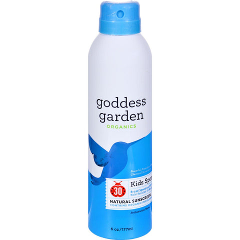 Goddess Garden Sunscreen - Organic - Sunny Kids - Sport Spray - 6 Fl Oz