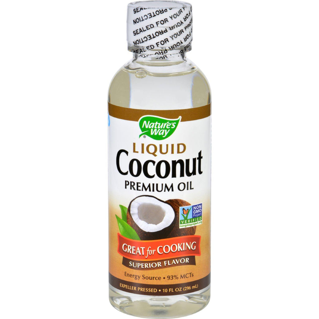 Nature's Way Liquid Coconut Oil - 10 Oz