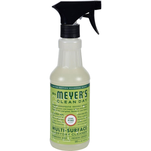 Mrs. Meyers Clean Day - Multi-surface Everyday Cleaner - Iowa Pine - Case Of 6 - 16 Fz